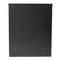 Cinzeiro de parede para exterior de metal preto 258 x 77 x 320 mm