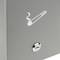 Wall mounted ashtray for outdoor of gray metal 147 x 60 x 324 mm