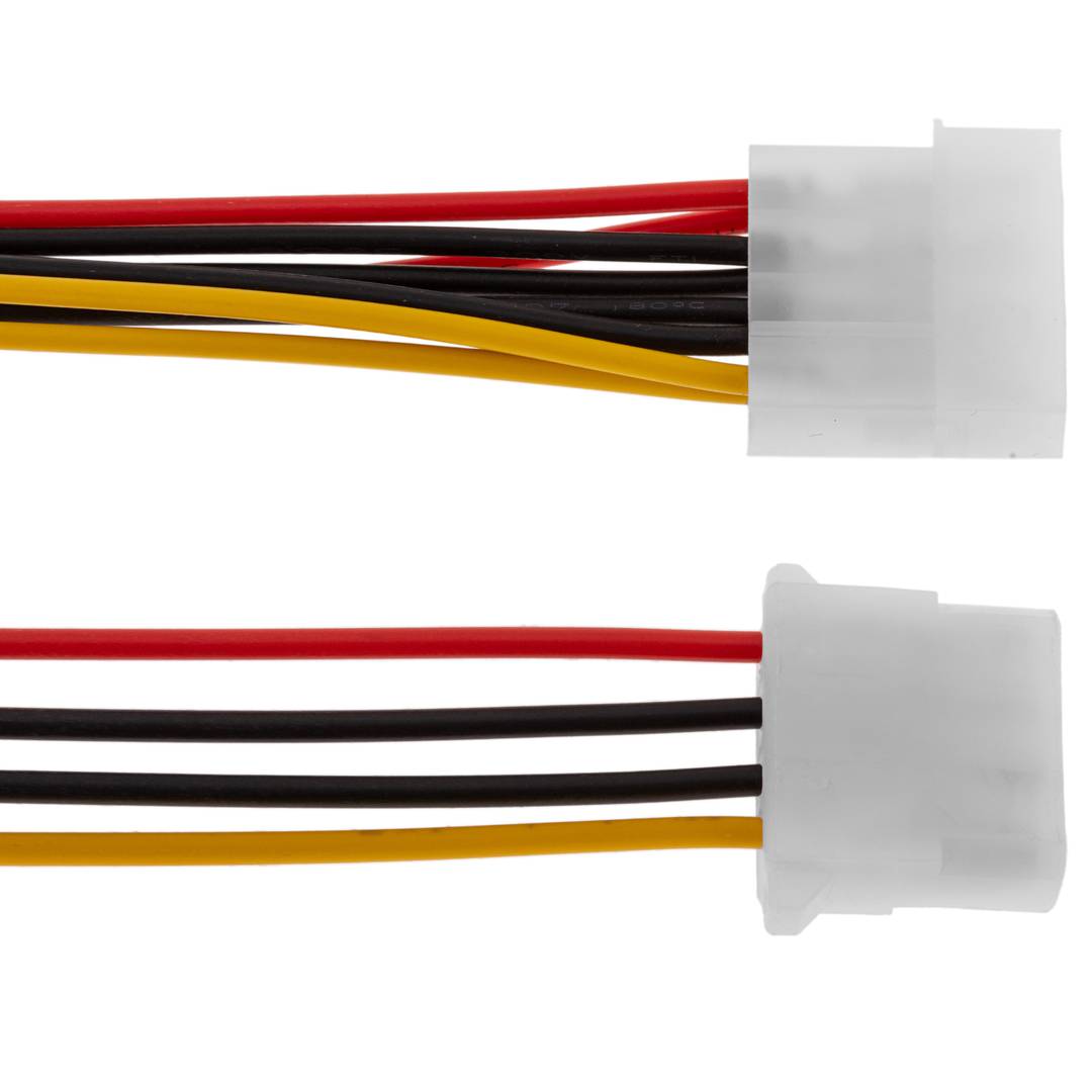 Kabel zasilający MOLEX 4P-M (5.25) do 4P-H (5.25) i 4P-H (5.25)
