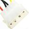 Cable Alimentación MOLEX 4P-M (5.25) a 2 x 15P-H (SATA) en línea