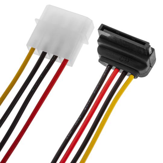 MOLEX Power Cable 4P-M (5.25) > 15P-H (SATA-Layered)