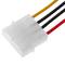 MOLEX Power Cable 4P-M (5.25) > 15P-H (SATA-Layered)