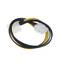 Cable Alimentació Molex 4P-M (5.25) a 8P-H (PIV-Xeon EPS12V)