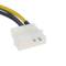 Cable Alimentació Molex 4P-M (5.25) a 8P-H (PIV-Xeon EPS12V)