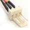 Voedingskabelconnector 3-pins naar PCB 15cm M / H
