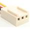 Cabo de energia Conector de 3 pinos para PCB 15 centímetros H/M