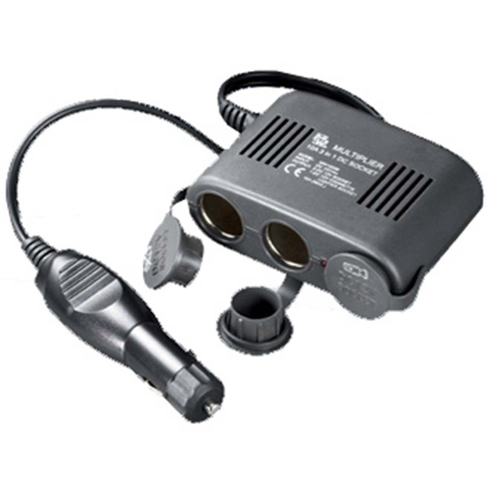 10A aansteker-auto multiplier (2 + 1)