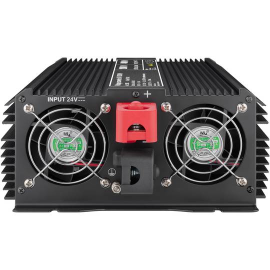 Zmodyfikowany falownik 24 V na 220 V 2000W USB
