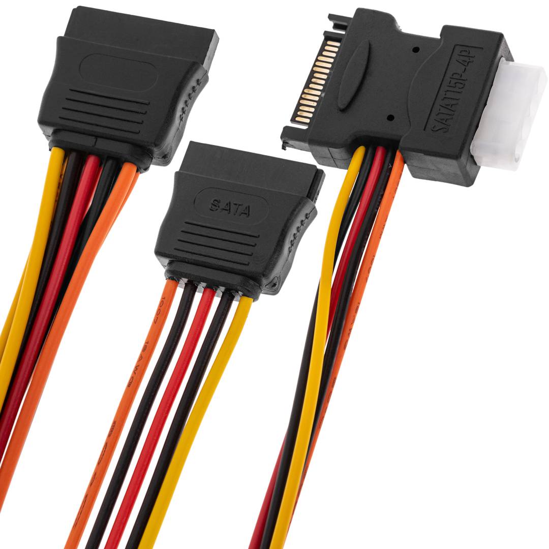 Adaptateur D'alimentation SATA Vers MOLEX - Convertisseur 5.25" Pour Brancher Vos Disques Durs Facilement