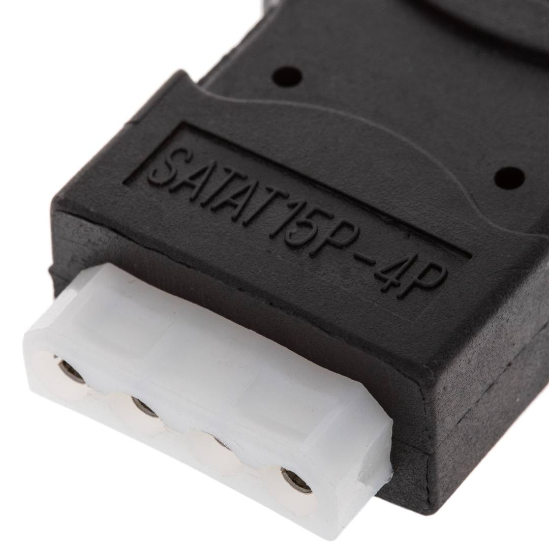 Adaptador Alimentació Molex 4P-H (5.25) > 15P-M (SATA)