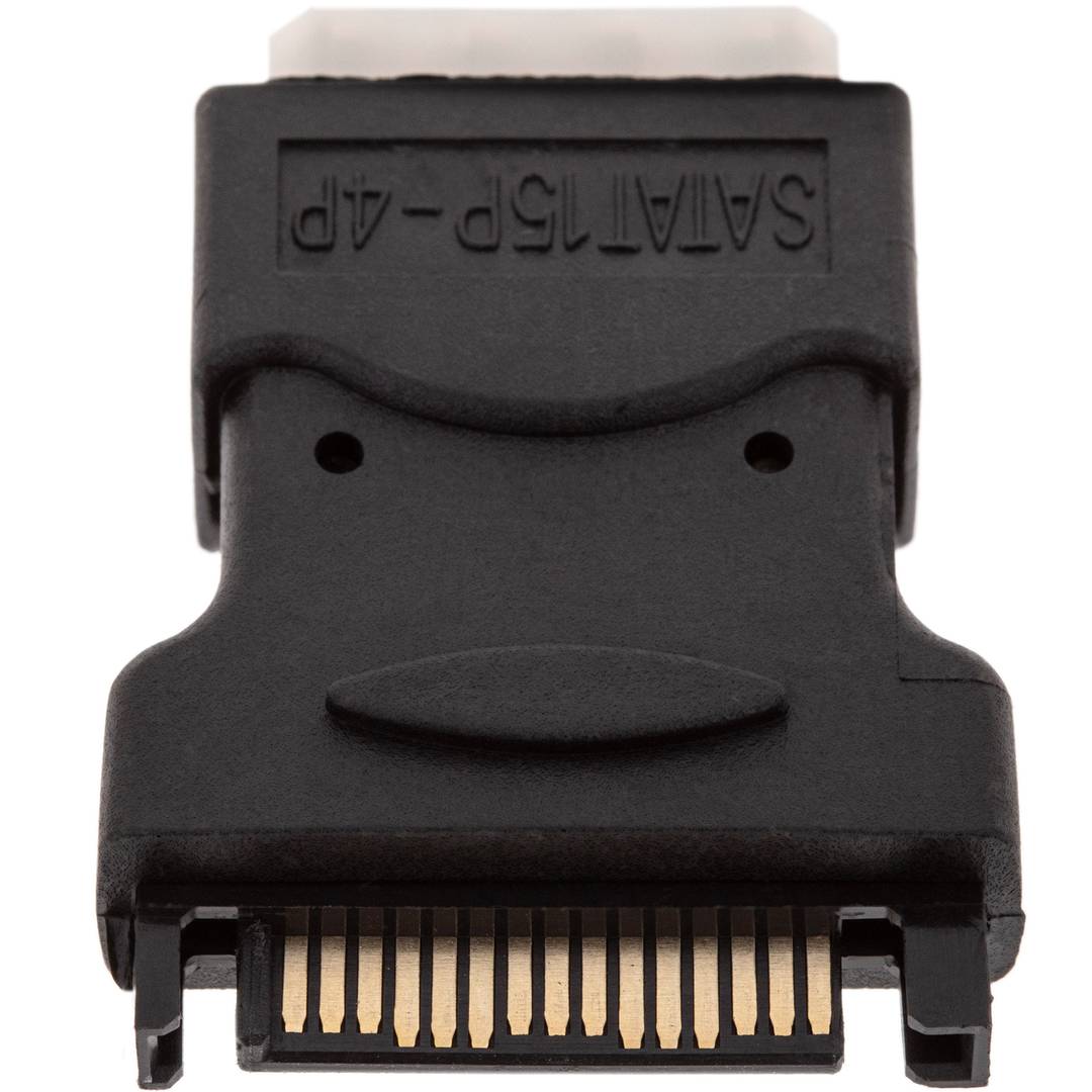 Adaptador Alimentació Molex 4P-H (5.25) > 15P-M (SATA)