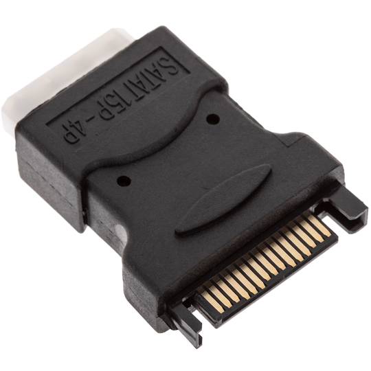 Adaptador Alimentació Molex 4P-H (5.25) > 15P-M (SATA)