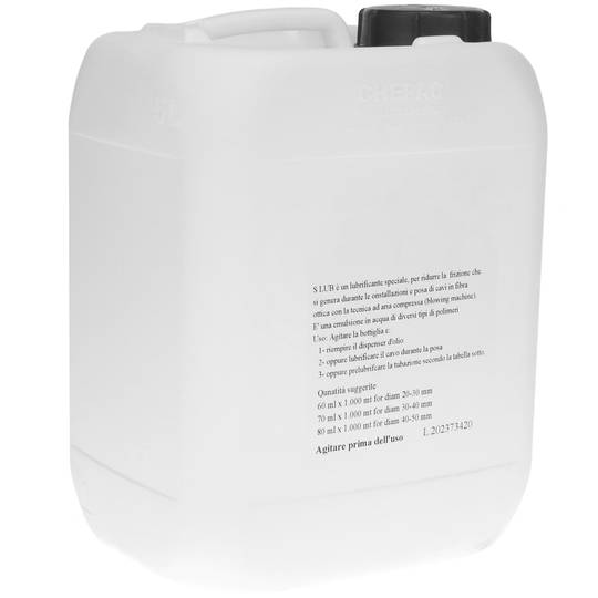 Lubrificante semi-líquido 5Kg para introdução de cabos de fibra óptica