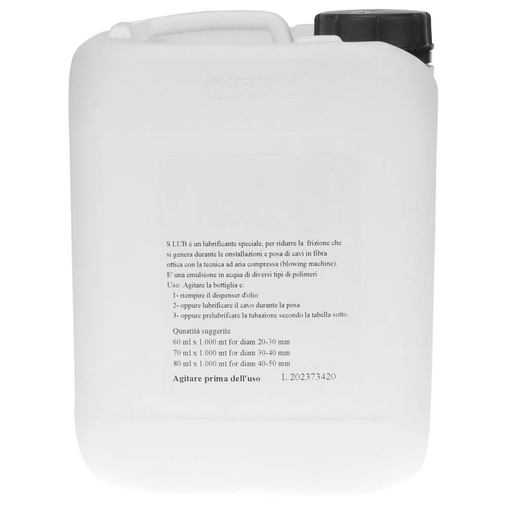 Lubrificante semi-liquido da 5Kg per introduzione di cavi in fibra ottica