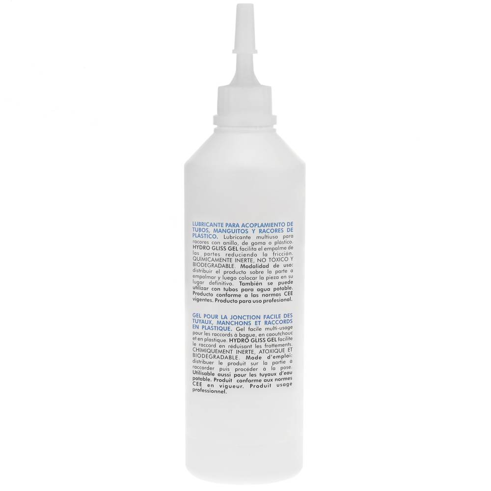Tube gel lubricant 500gr for coupling plastic tubes