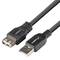 Black Box Lanberg USB-A-Stecker/Buchse 2.0-Kabel 1 m CA-USBE-15CU-0010-BK
