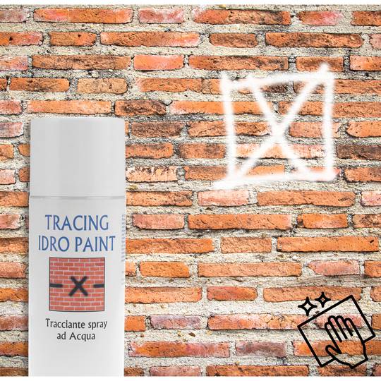 Spray de marquage à l'eau 400ml en blanc