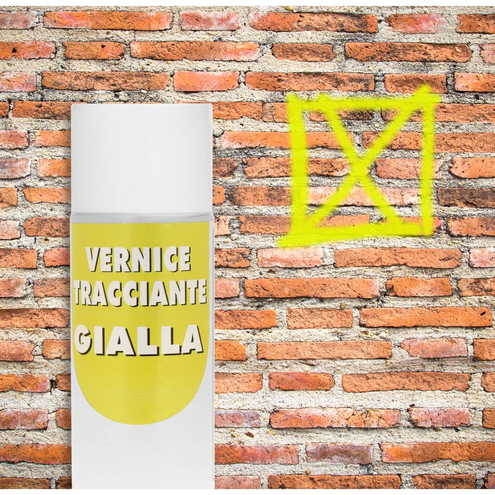 Spray de marquage 400ml de couleur jaune