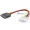 Cavo di alimentazione Lanberg Molex maschio a SATA femmina 15 cm