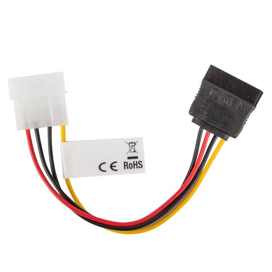 Cavo di alimentazione Lanberg Molex maschio a SATA femmina 15 cm