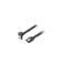 Lanberg F/F SATA III (6GB/s) 70cm data cable with angled metal clips CA-SASA-13CU-0070-BK