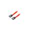 Kabel do transmisji danych Lanberg F/F SATA II (3GB/s) 50cm z metalowymi klipsami kątowymi CA-SASA-14CC-0050-R