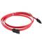 Kabel Sata Data III Buchse auf Sata Data III Buchse rot 100cm von Lanberg CA-SASA-10CU-0100-R