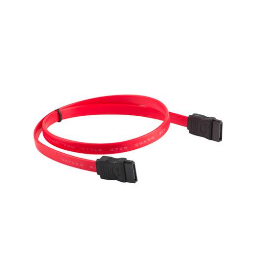Cable de dades F/F SATA III (6GB/s) de 30 cm Lanberg CA-SASA-10CU-0030-R