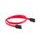 Cable de dades F/F SATA III (6GB/s) de 30 cm Lanberg CA-SASA-10CU-0030-R