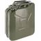 Metalen vat voor benzine of diesel 20 L groen