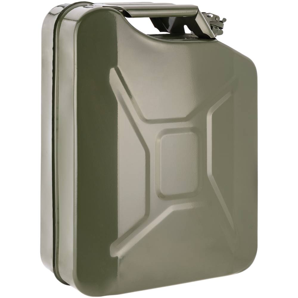 Metalen vat voor benzine of diesel 20 L groen