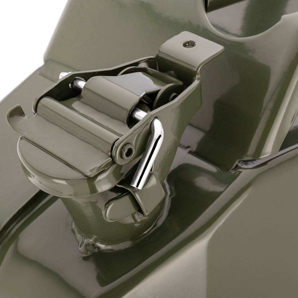 Metalen vat voor benzine of diesel 20 L groen