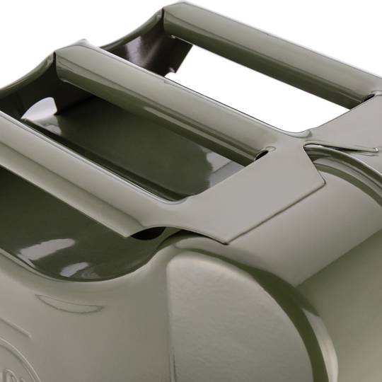 Metalen vat voor benzine of diesel 20 L groen