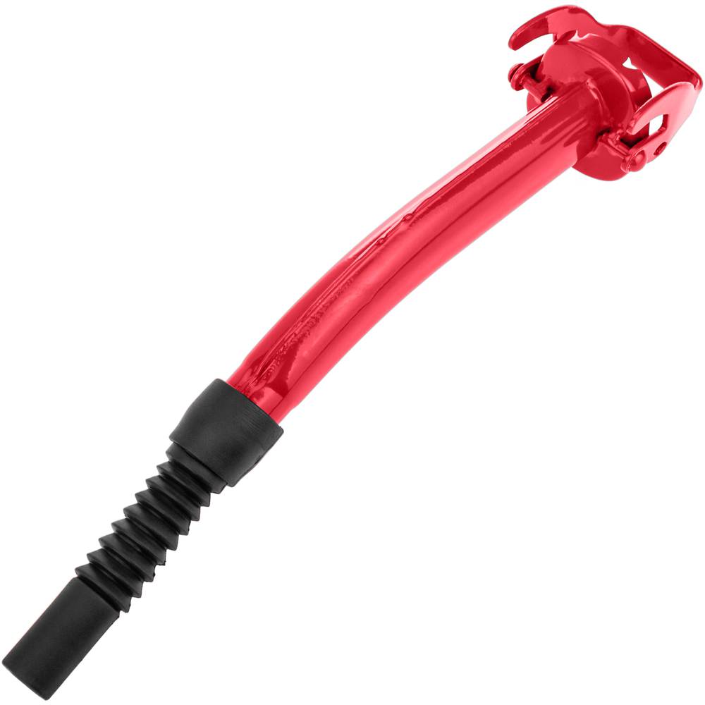 Removable nozzle metal drum for gasoline or diesel red