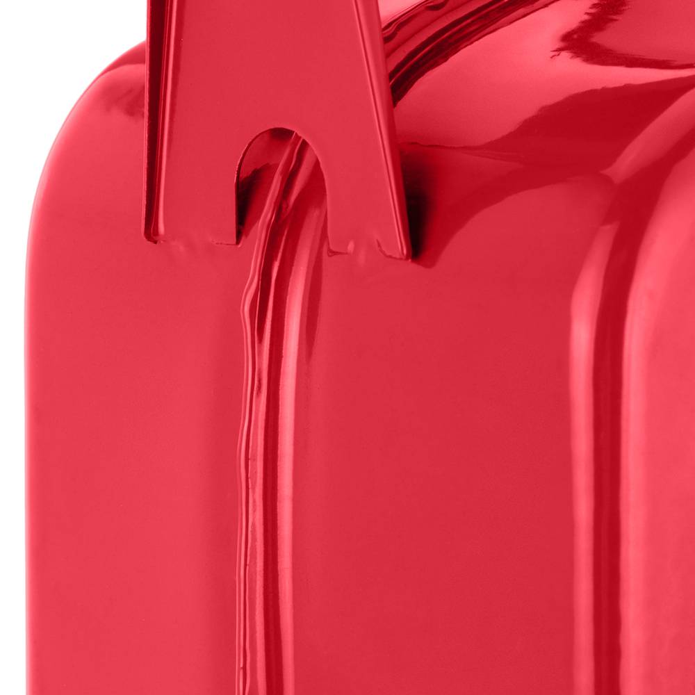 Metalen bus voor benzine of diesel 5 L rood