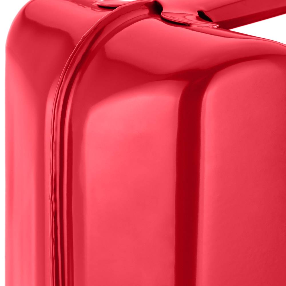 Metalen vat voor benzine of diesel 10 L rood