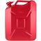 Bidón metálico para gasolina o diésel 20 L rojo