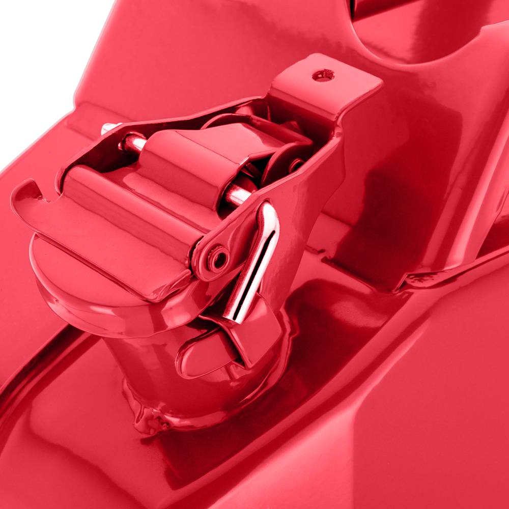 Bidón metálico para gasolina o diésel 20 L rojo