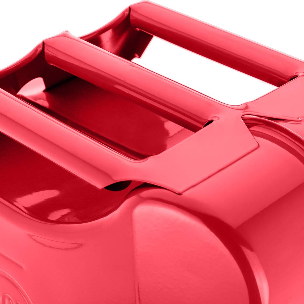 Bidón metálico para gasolina o diésel 20 L rojo