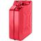 Bidón metálico para gasolina o diésel 20 L rojo