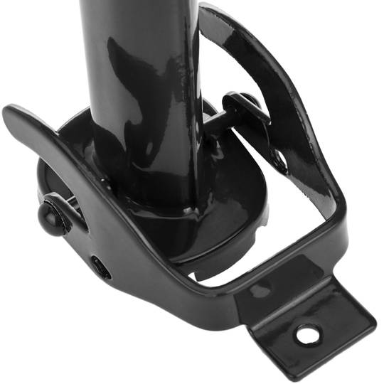 Afneembaar mondstuk metalen trommel voor benzine of diesel zwart