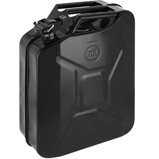 Tambor de metal para gasolina ou diesel 20 L preto
