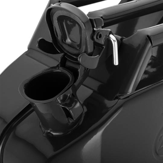 Tambor de metal para gasolina ou diesel 20 L preto