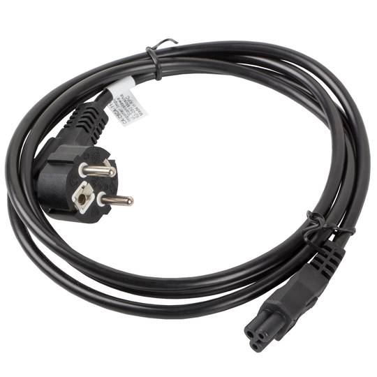 Cabo de alimentação Lanberg CA-C5CA-11CC-0018-BK CEE 7/7 Fêmea para IEC320 C5 1,8 m