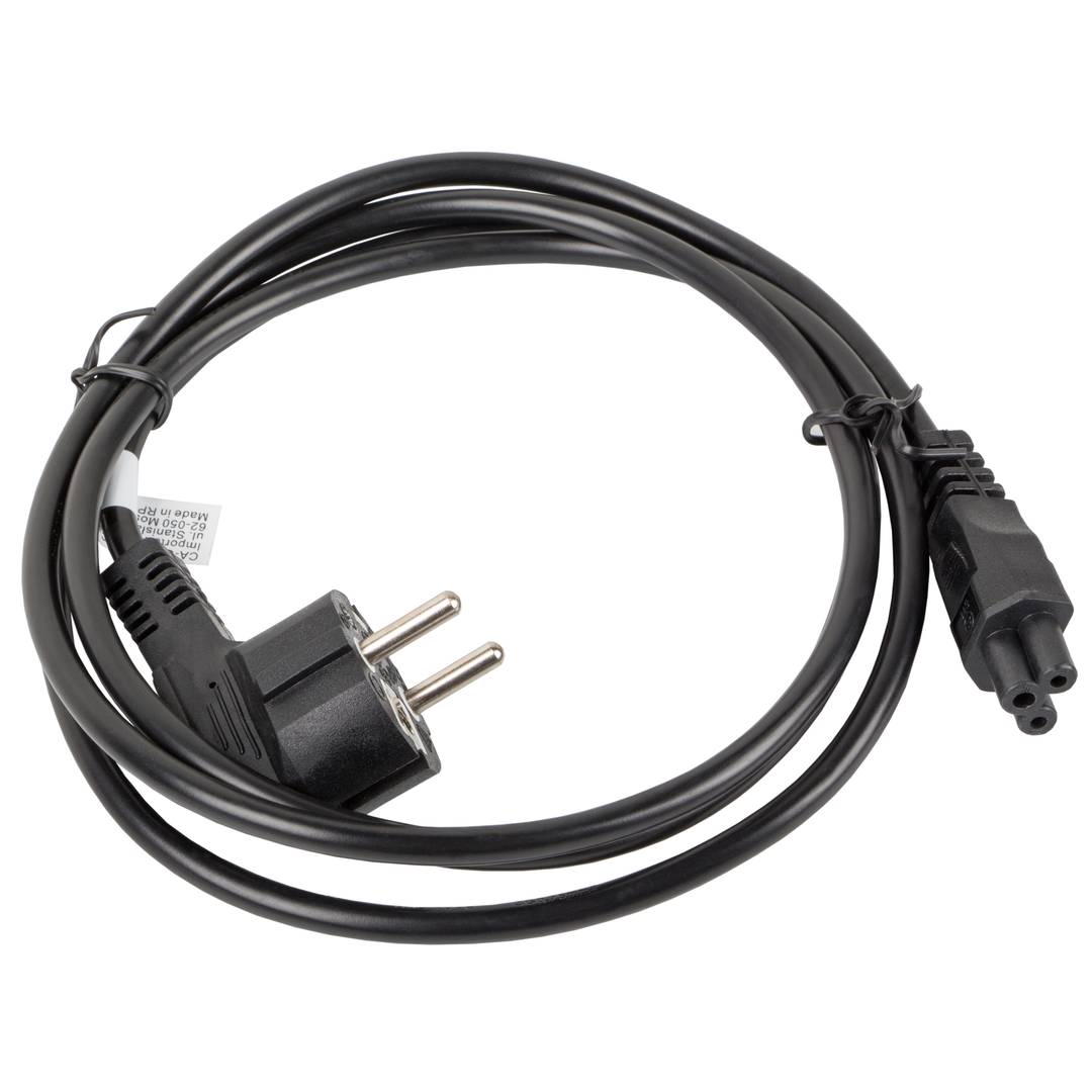 Cabo de alimentação Lanberg CA-C5CA-11CC-0018-BK CEE 7/7 Fêmea para IEC320 C5 1,8 m