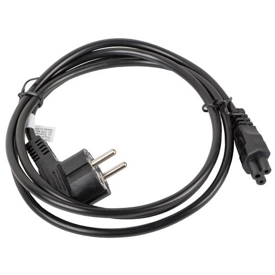 Cabo de alimentação Lanberg CA-C5CA-11CC-0018-BK CEE 7/7 Fêmea para IEC320 C5 1,8 m