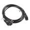 Lanberg Netzkabel CA-C13C-11CC-0030-BK Schuko CEE 7/7 Buchse auf IEC320 C13 3 m