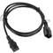 Lanberg CPU power extension cable IEC320 C13 female to IEC320 C14 male VDE 1.8 m