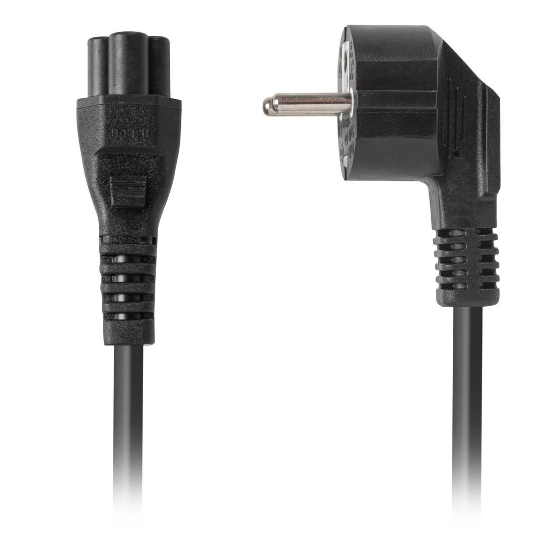 Stromkabel von Lanberg Schuko-Stecker auf IEC 320 C5-Stecker 3 Meter