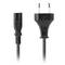 Kabel zasilający Lanberg OCHO Schuko męski na IEC 320 C7 żeński 1,8m CA-C7CA-11CC-0018-BK